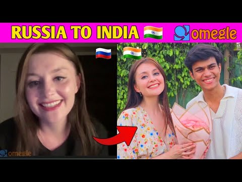 I Found MY lOVE from RUSSIA on OMEGLE😍|| OMEGLE TO REAL LIFE