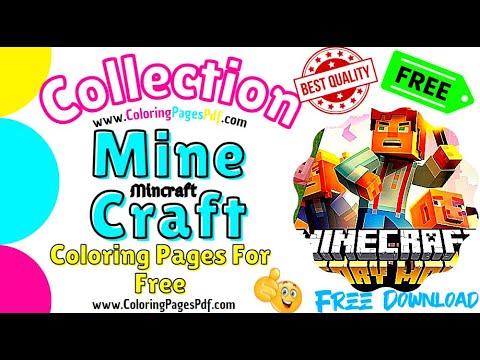 Minecraft Coloring Pages | Minecraft Coloring Book | FREE