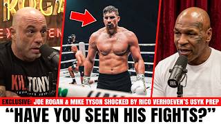 "HE'S A BEAST!" Joe Rogan & Mike Tyson REACT To Rico Verhoeven's SCARY Fighting Style!
