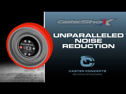 CasterShoX® | Shock Absorption Casters With Unparalleled Noise Reduction