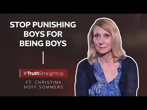 Stop punishing boys for being boys ft. Christina Hoff Sommers | #TruthStraightUp Video