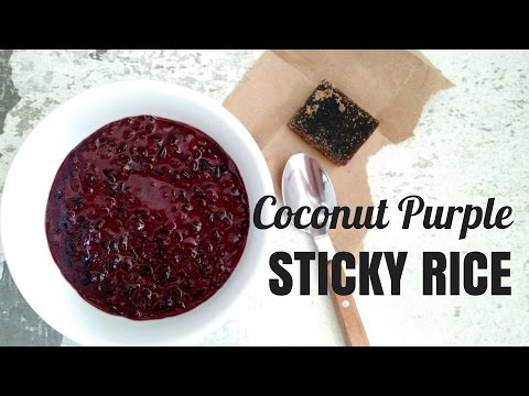 Coconut Purple Sticky Rice 椰汁紫米露