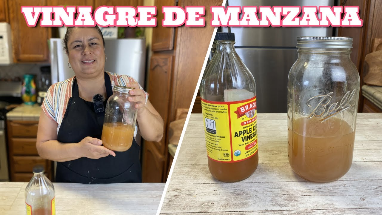 VINAGRE DE MANZANA SABES HACERLO?