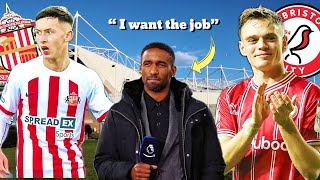 Sunderland vs Bristol City Defoe Wants The Managers Job