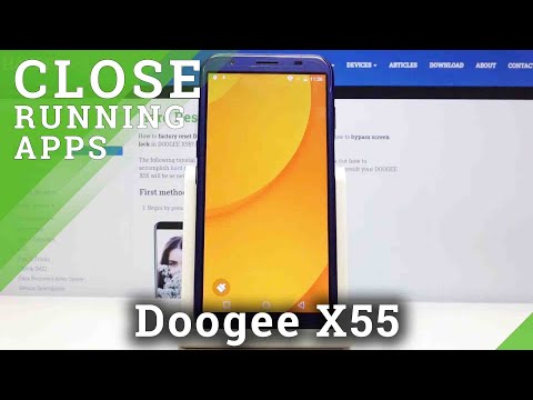 How to Turn Off Running Apps on DOOGEE X55 – Disable All Running Apps