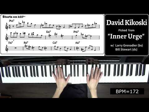 A Lick A Week! 58th Week: David Kikoski's Lick on "Inner Urge"