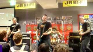Bodyjar Lights Out Live @ JB HiFi - Bourke Street Mall