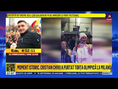 Realitatea Plus news today February 6, 2026 at 7 o'clock