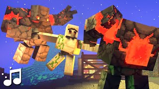 Download lagu ♪ TheFatRat MAYDAY feat. Laura Brehm [Iron Golem Vs Redstone Golem] Minecraft Animation  mp3