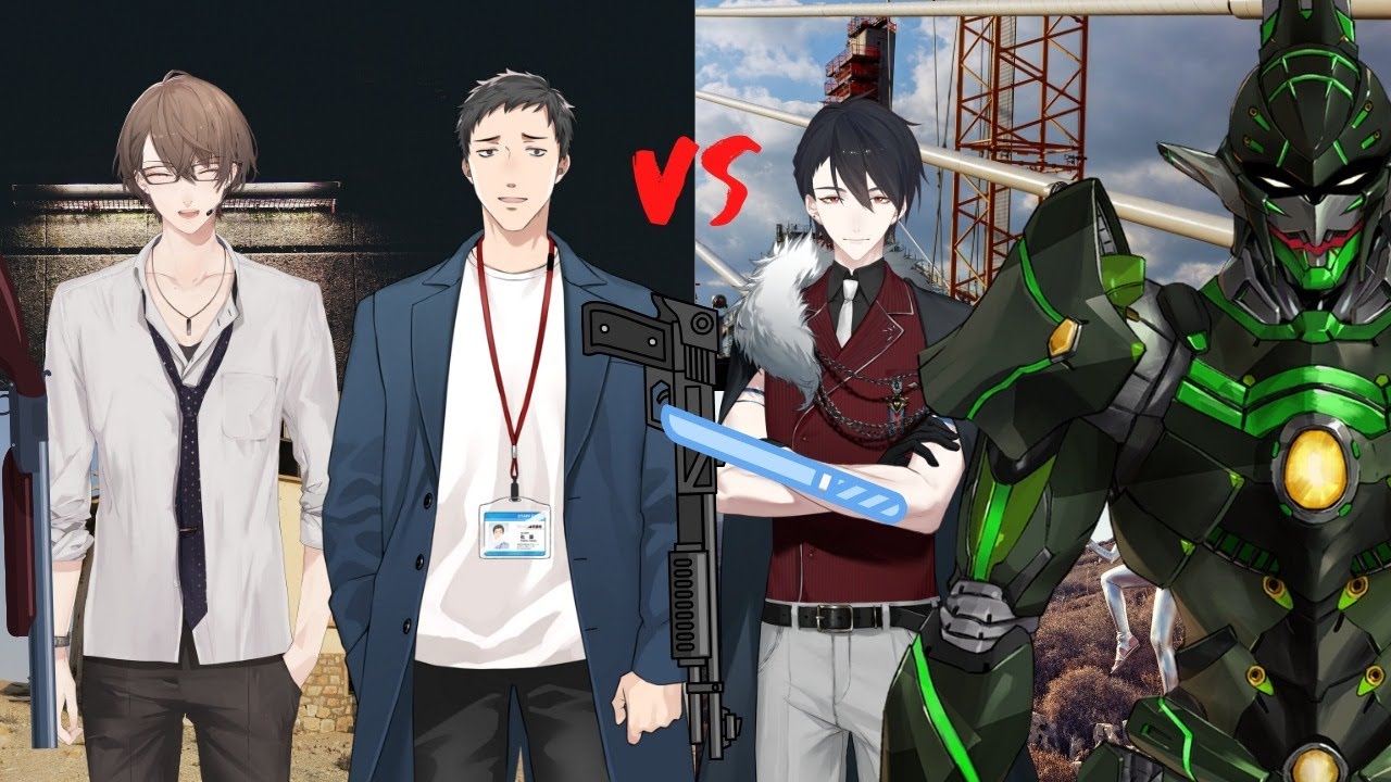 【Synaptic Drive】カスタムロボ世代4人によるシナプティックドライブ【にじさんじ/加賀美ハヤト/社築/夢追翔/花畑チャイカ】