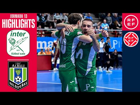 Resumen #PrimeraDivisiónFS | Movistar Inter 2-0 Viña Albali Valdepeñas | Jornada 13