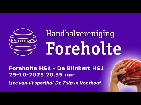 Foreholte HS1 - De Blinkert HS1 (25-10-2025)