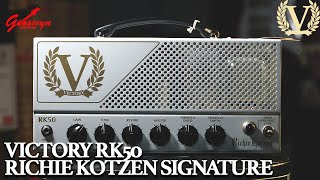 Video thumbnail for Victory RK50H Richie Kotzen Signature Head Made in England by Gooswyn Guitars