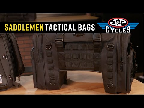 Saddlemen BR3400 Tactical Sissy Bar Bag | JPCycles.com