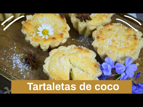 TARTALETAS DE COCO estilo Hong Kong