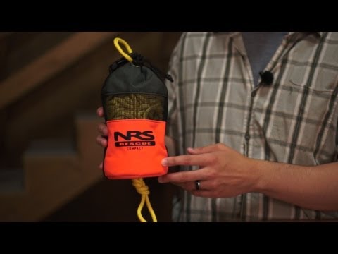 NRS Compact Rescue 1/4 Poly Throw Rope video poster