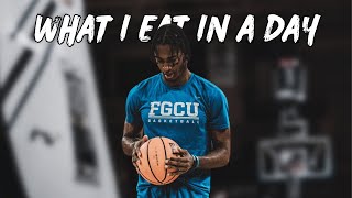 What I Eat In A Day: D1 Basketball Player
