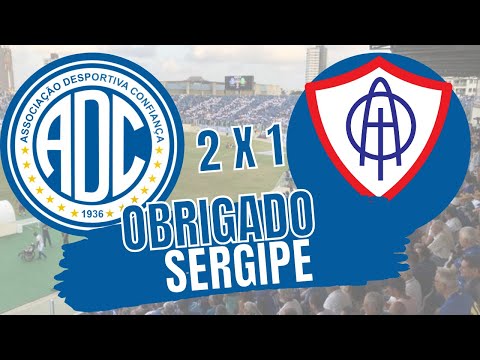 Confiança 2 x 1 Itabaiana - Obrigado Sergipe! | Campeonato Sergipano