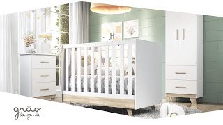 Quarto de Móveis Retrô - Grão de Gente