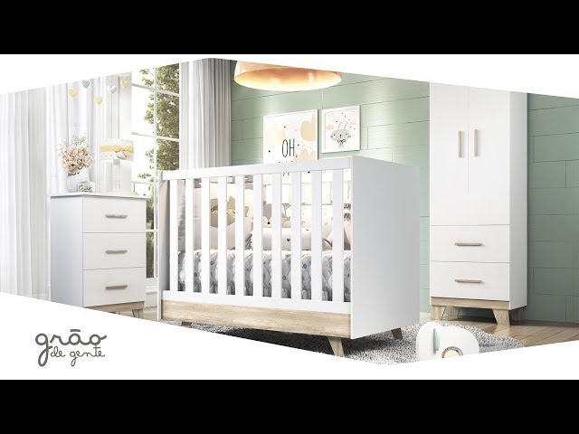 Quarto de Móveis Retrô - Grão de Gente