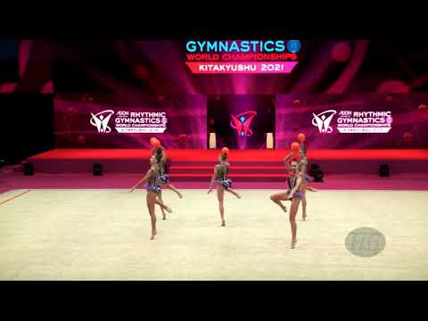 Belarus (BLR) - 2021 Rhythmic Worlds, Kitakyushu (JPN) - Qualifications 5 Balls