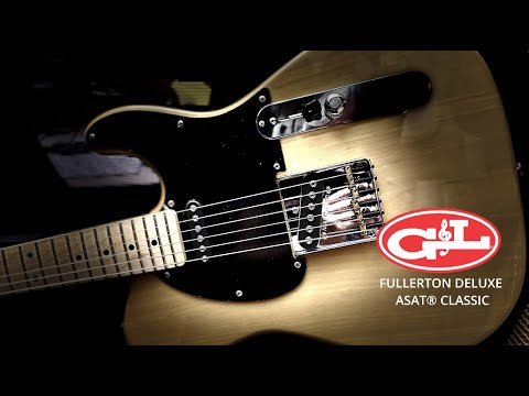 G&L USA ASAT Classic Bluesboy Electric Guitar - Butterscotch Blonde Finish w/Case image 11
