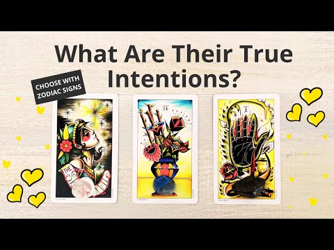 🔥WHAT ARE THEIR TRUE INTENTIONS? 💖PICK A CARD 💌 LOVE TAROT READING ⛱ TWIN FLAMES 😍 SOULMATES