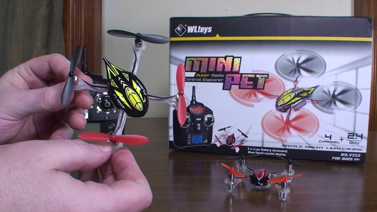 WLtoys Improved V252 - Review and Flight