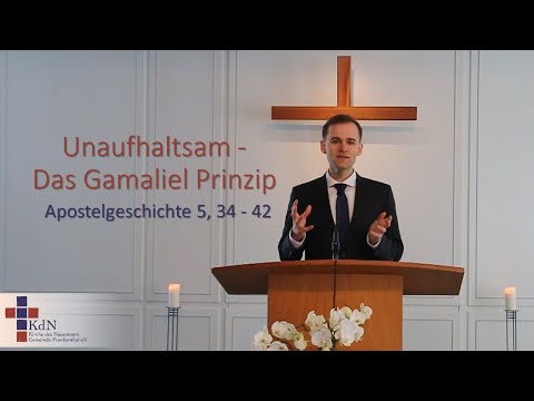 Unaufhaltsam - Das Gamaliel Prinzip