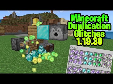 SuperXee - All Minecraft Duplication Glitches 1.19.30 For Bedrock Edition 2022 (PS4,PS5,XBOX,PC,PE)