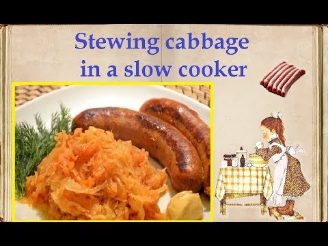 Stewing cabbage in a slow cooker / Book of recipes / Bon Appetit