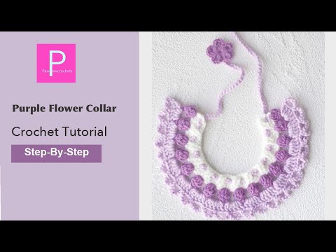 Crochet Pet Collar Pet Lovers Gift - Step By Step Guides For Beginners