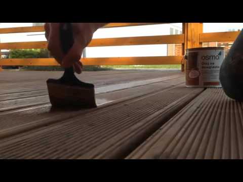 Terassen mit dem Bona Power Scrubber reinigen