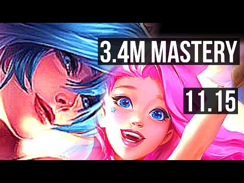 SONA & Ziggs vs SERAPHINE & Ezreal (SUPPORT) | 4/1/16, 3.4M mastery | BR Diamond | v11.15