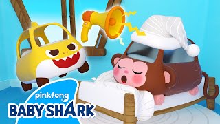 [🌞NEW] Good Morning Song | Baby Shark Toy Car Song | Baby Shark Official