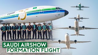 My Most Exciting Flight – Flying Inside Saudi AirShow Formation Flight