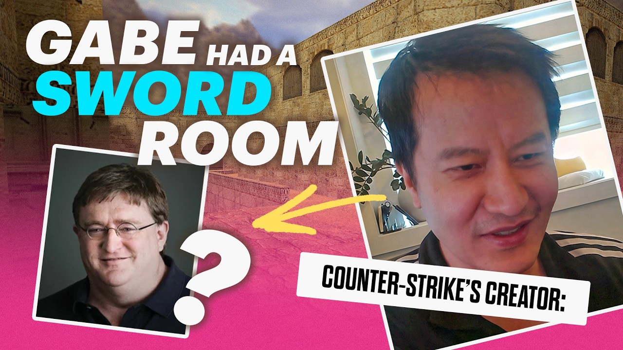 I asked Counter-Strike's creator what Gabe Newell is really like - YouTube
