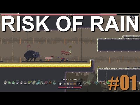 Risk of Rain - Part #1 First Solo Commando!