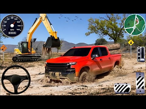 4x4 Offroad Jeep Driving Simulator 3D - Drive SUV 4x4 jeep Offroad Game - Android GamePlay
