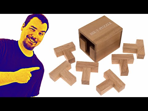 Six T Puzzle from Rombol - Solution