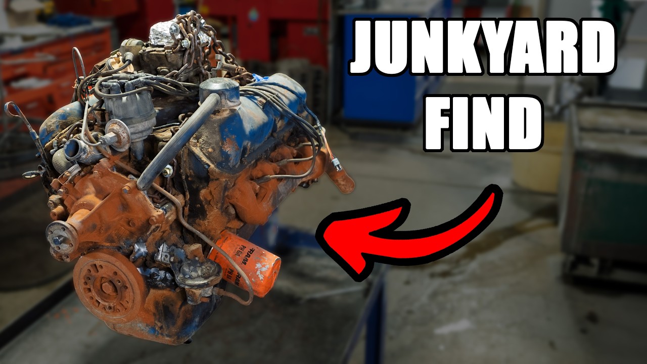 This 289 Ford Sat In A JUNK YARD For OVER 40 Years... Let's Tear It Down