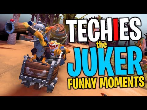 Techies the Juker - DotA 2 Funny Moments