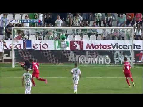 Penalty goal of Bacca (1-3) Córdoba CF - Sevilla FC - HD