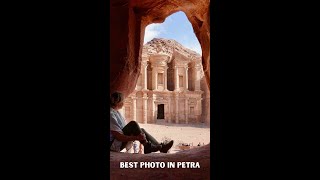 📍the BEST PHOTO OP in PETRA isn't where you expect #shorts