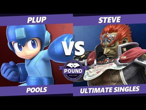 Pound Online 2020 SSBU Pools - Plup (Mega Man) Vs Steve - Man Who Smashes (Ganondorf) Smash Ultimate