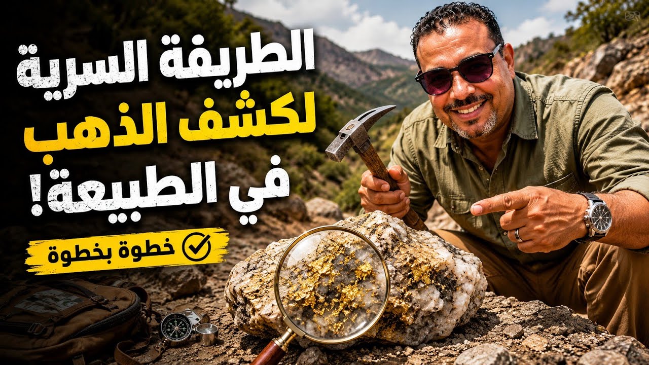 تعلم قراءة الصخور واكتشاف الذهب مثل الخبراء!