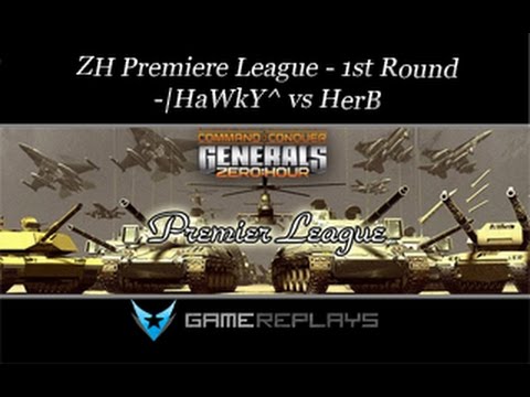 [C&C Zero Hour Premiere League 2015 R1] -|HaWkY^ vs HerB