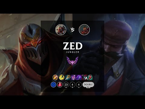 Zed Jungle vs Graves - EUW Master Patch 12.7