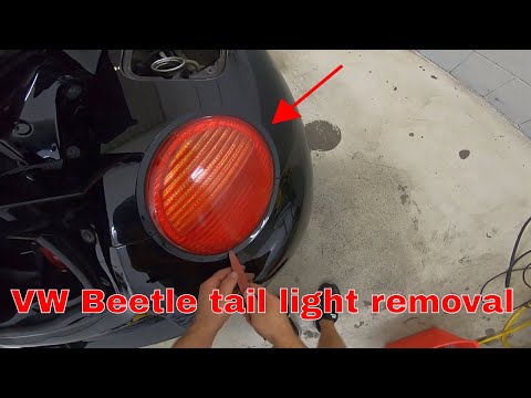 How To Install Replace Taillight Volkswagen Beetle