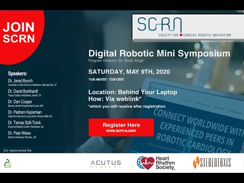 SCRN Digital Robotic Symposium 9May2020